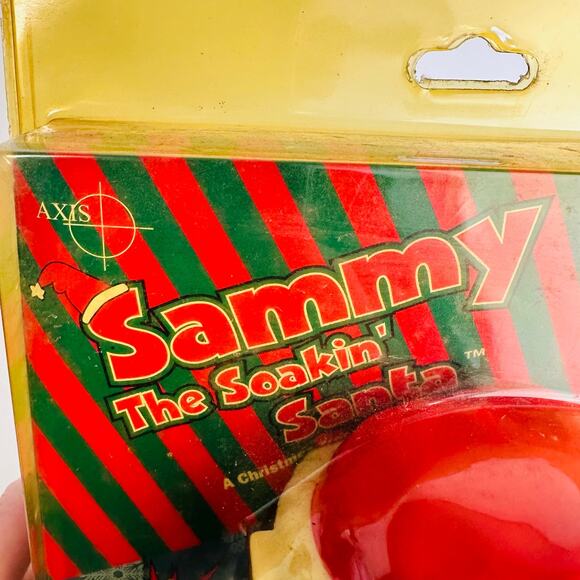 Vintage Axis Sammy The Soakin Santa Tree Watering Decoration Christmas Holiday - Picture 4 of 8